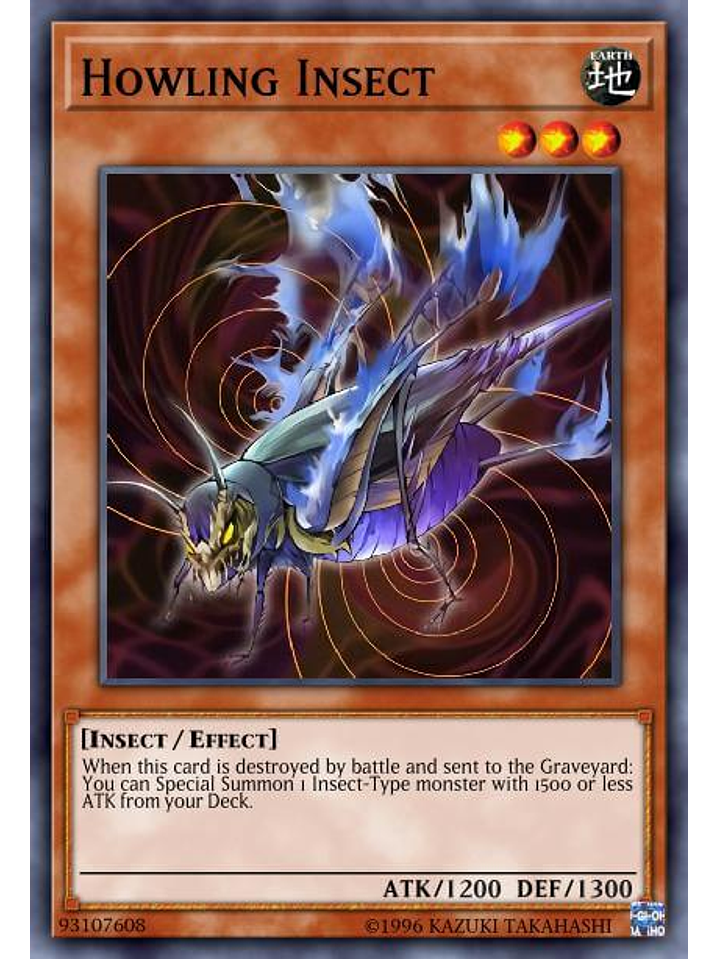 Howling Insect - SBC1-END06 - Common 1st Edition 1