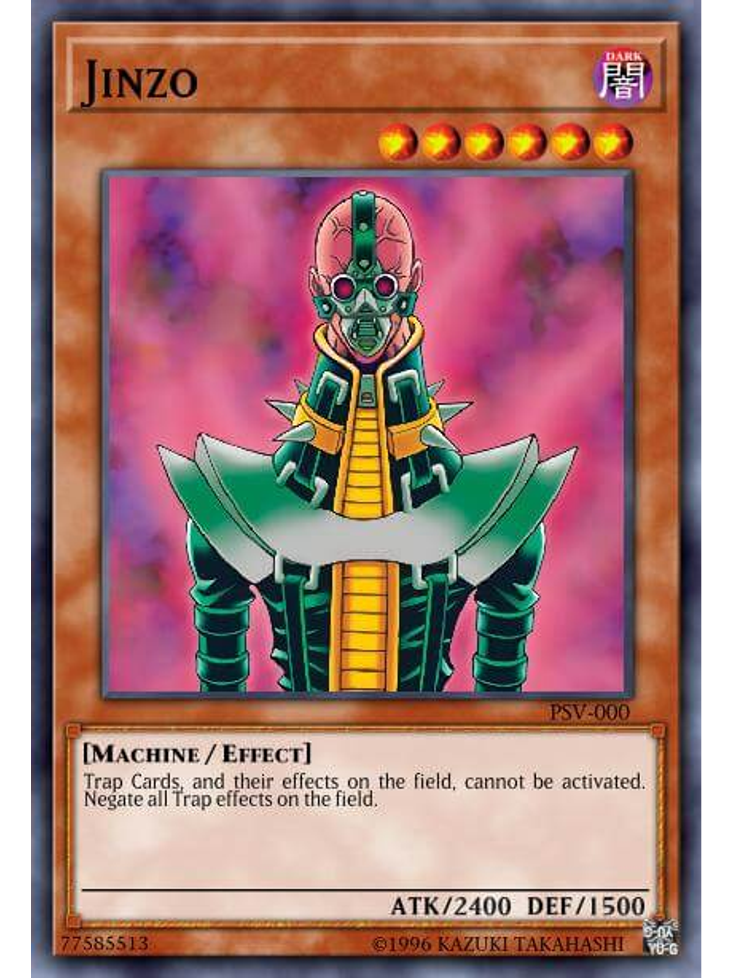 Jinzo - SBC1-ENE01 - Common 1st Edition 1