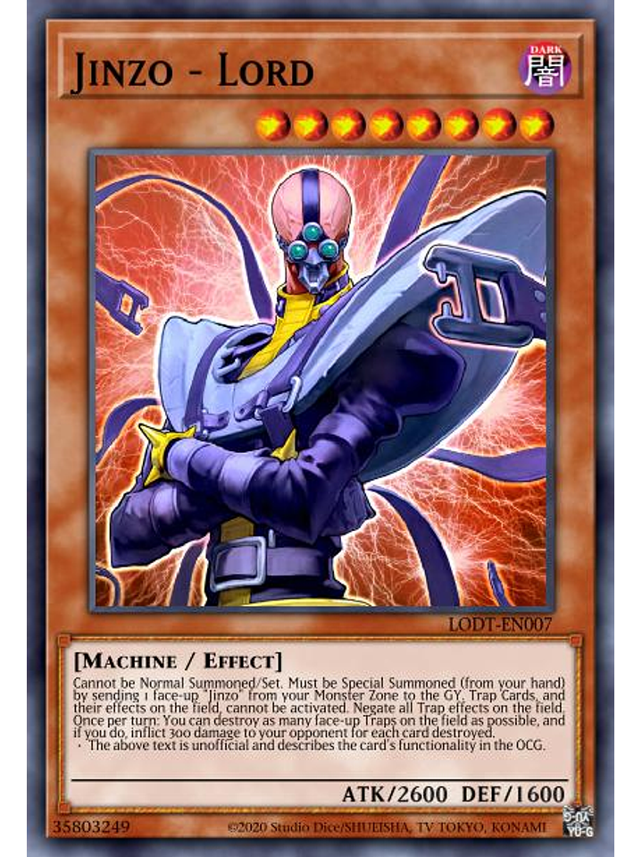 Jinzo - Lord - SBC1-ENE02 - Common 1st Edition 1