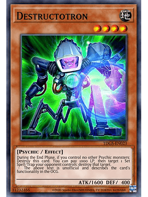 Destructotron - SBC1-ENE05 - Common 1st Edition