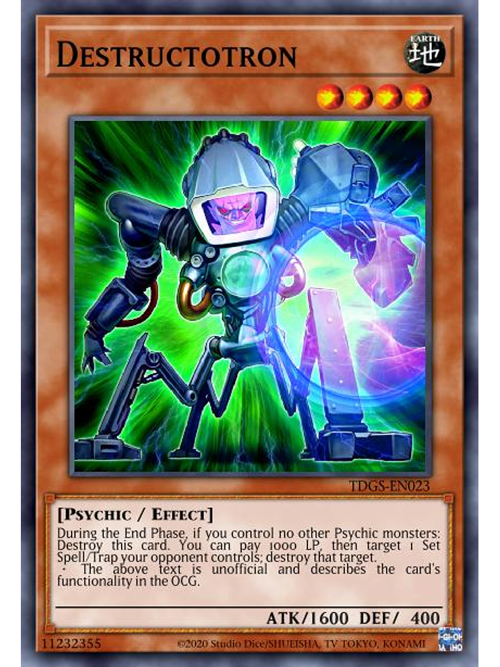 Destructotron - SBC1-ENE05 - Common 1st Edition 1