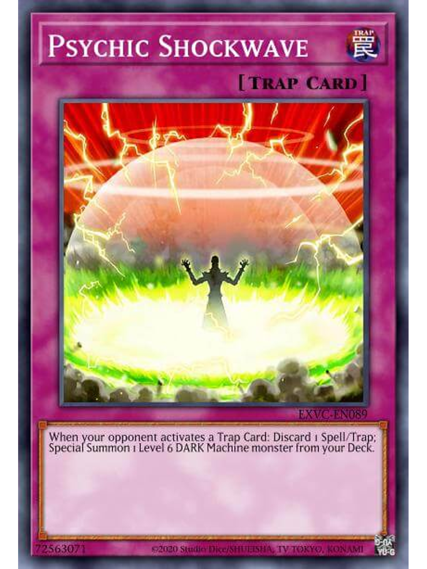 Psychic Shockwave - SBC1-ENE18 - Common 1st Edition 1