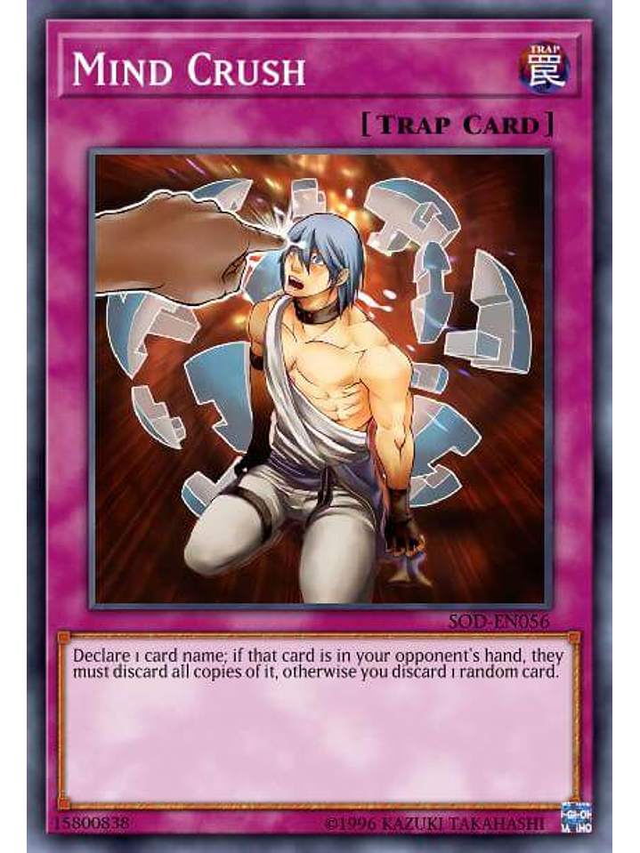 Mind Crush - SBC1-ENE19 - Common 1st Edition 1