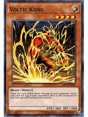 Voltic Kong - SBC1-ENF03 - Common 1st Edition