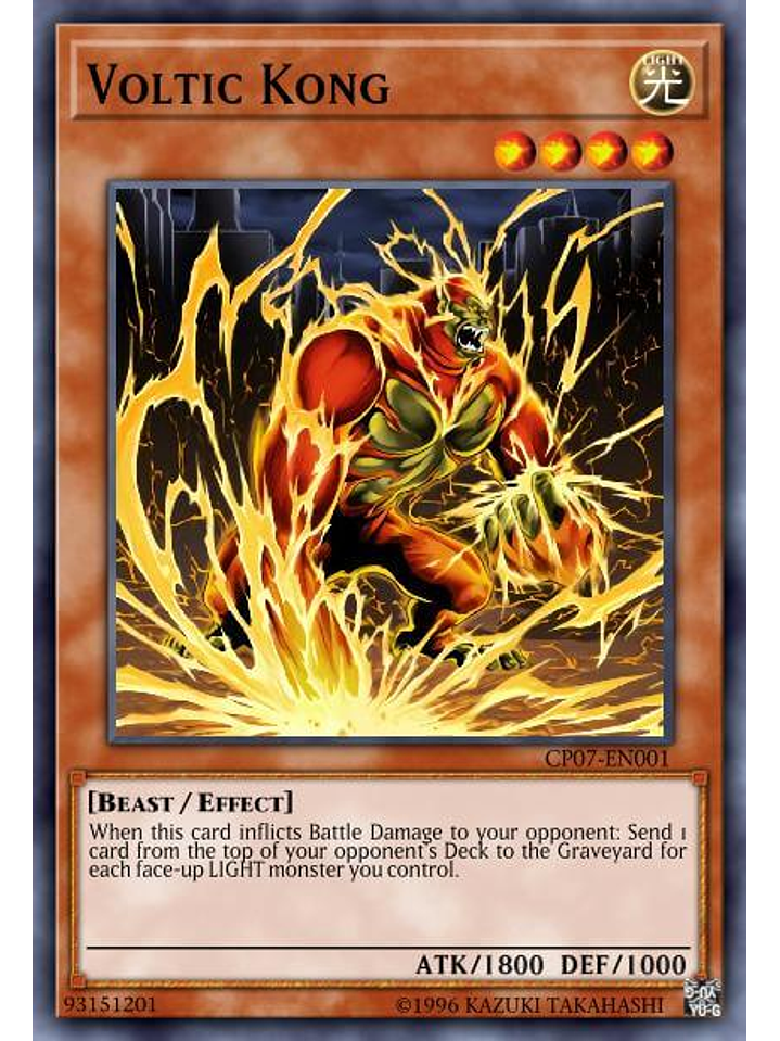 Voltic Kong - SBC1-ENF03 - Common 1st Edition 1