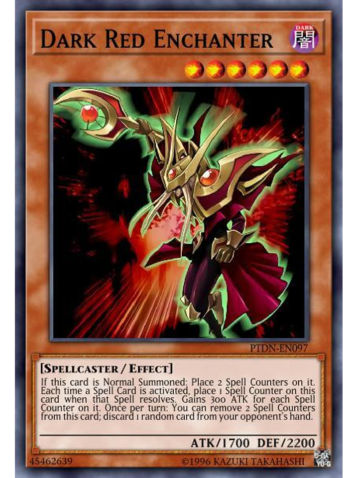 Dark Red Enchanter - SBC1-ENF05 - Common 1st Edition 1