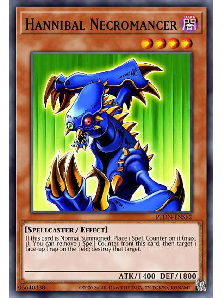 Hannibal Necromancer - SBC1-ENF07 - Common 1st Edition 1