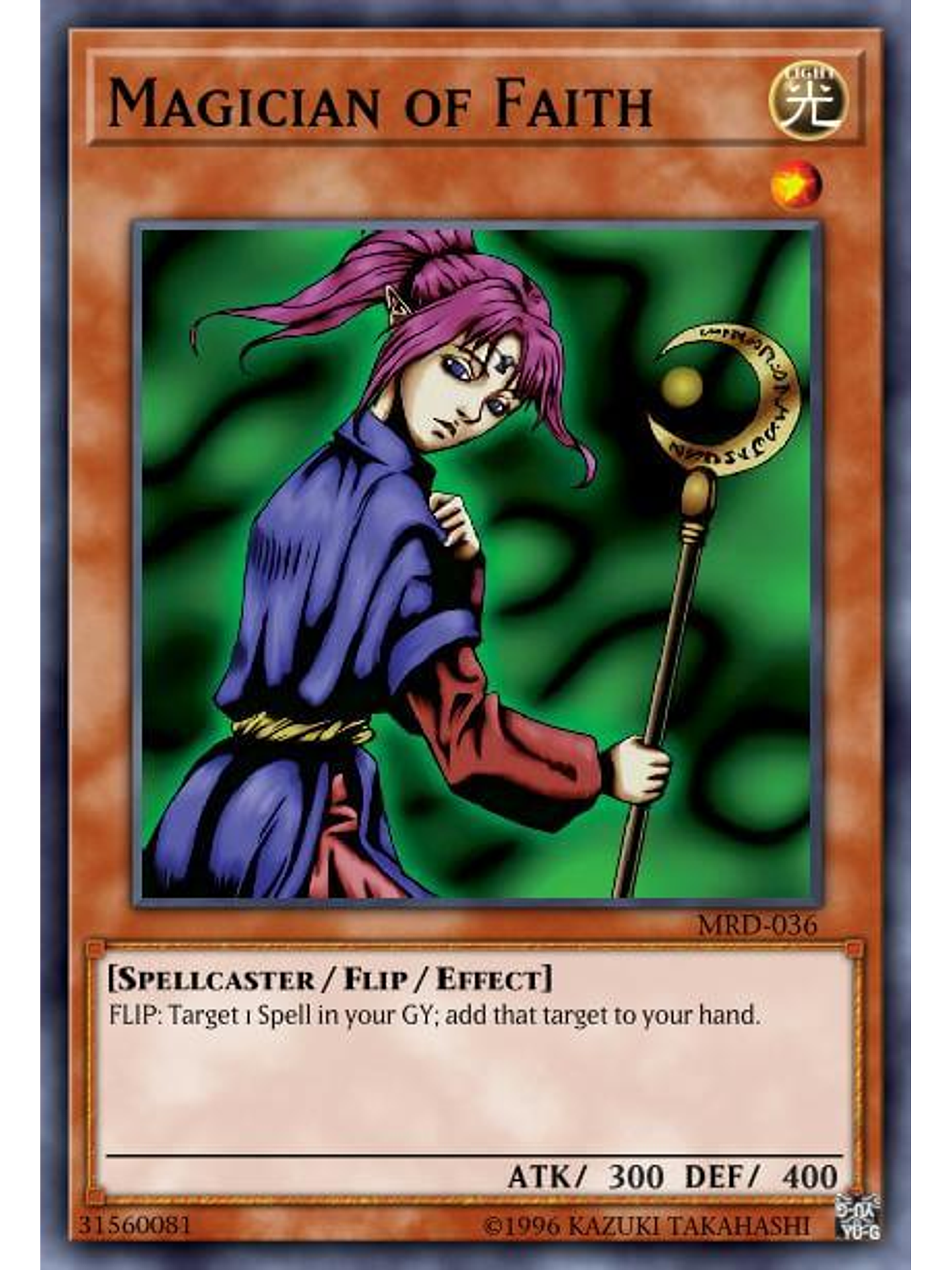 Magician of Faith - SBC1-ENF08 - Common 1st Edition 1