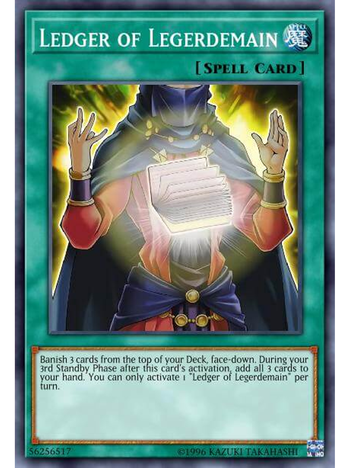 Ledger of Legerdemain - SBC1-ENF11 - Common 1st Edition 1