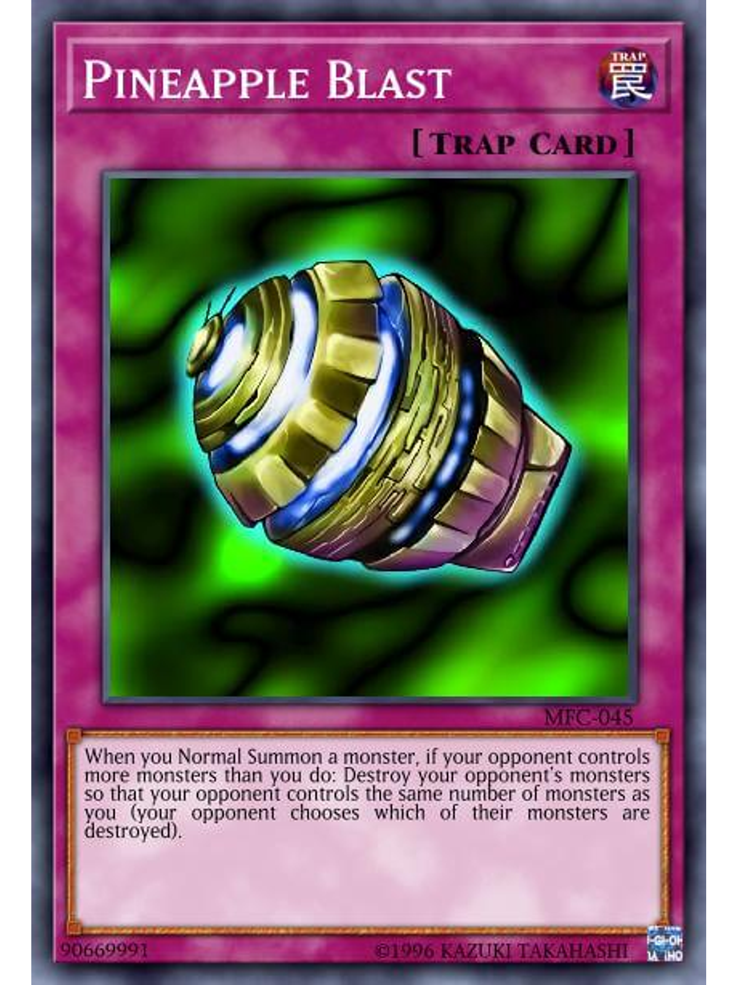 Pineapple Blast - SBC1-ENF16 - Common 1st Edition 1