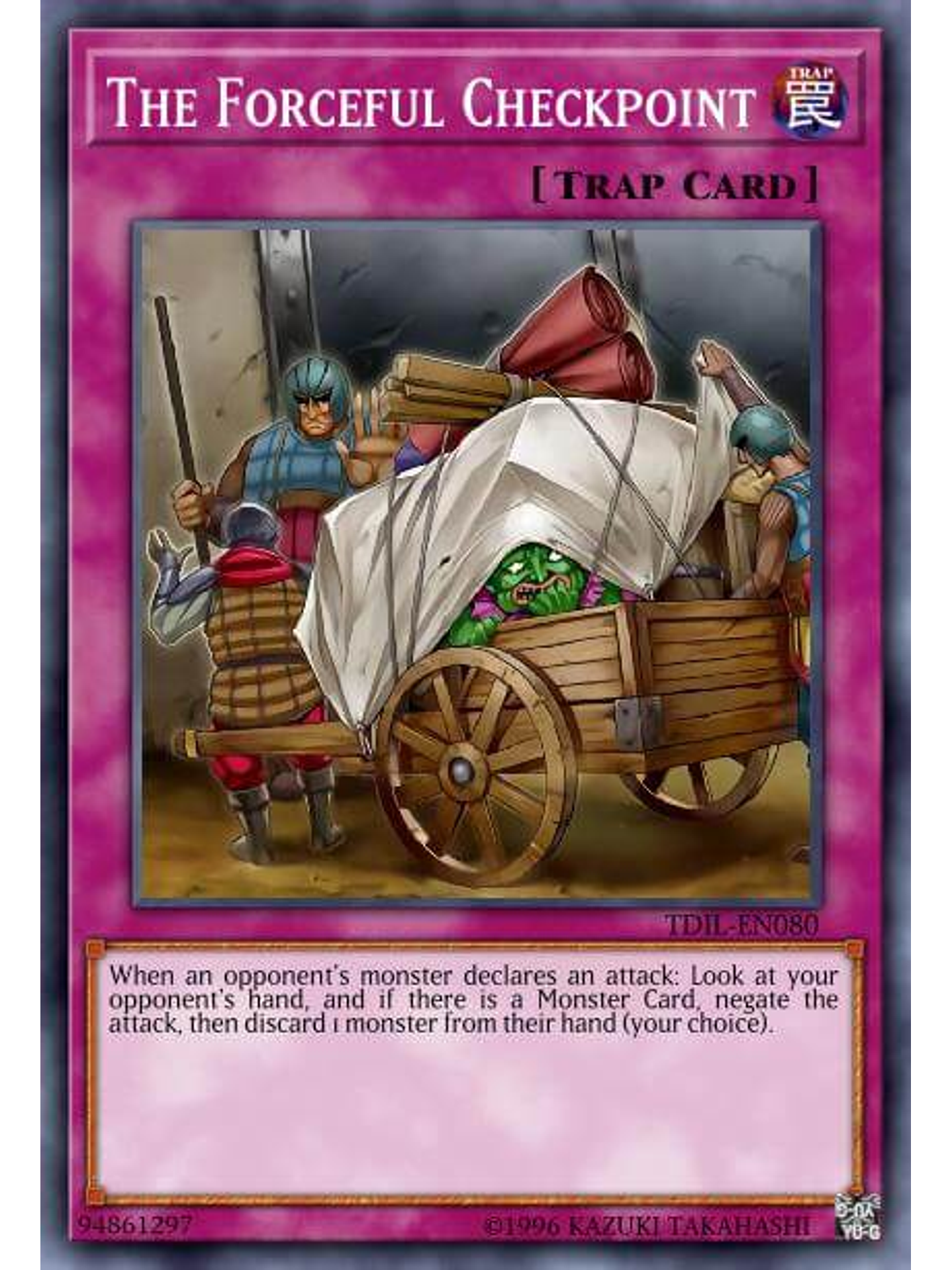 The Forceful Checkpoint - SBC1-ENF19 - Common 1st Edition 1