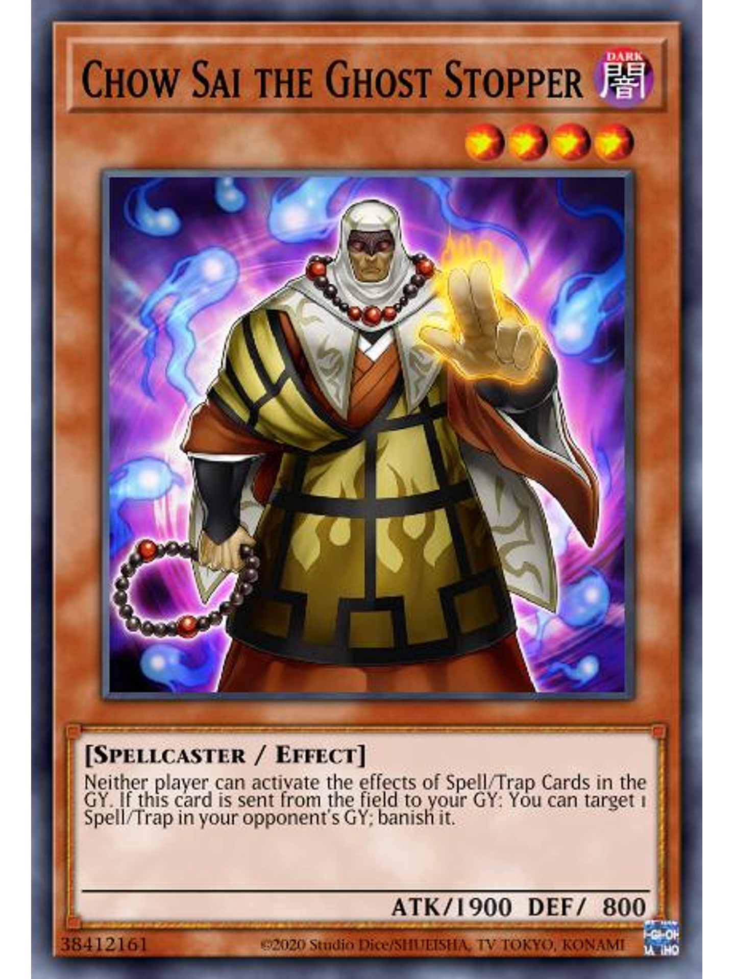 Chow Sai the Ghost Stopper - SBC1-ENG02 - Common 1st Edition 1