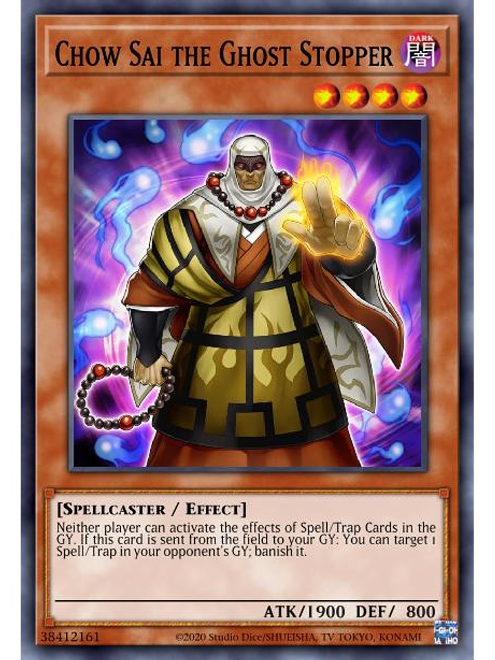 Chow Sai the Ghost Stopper - SBC1-ENG02 - Common 1st Edition 1