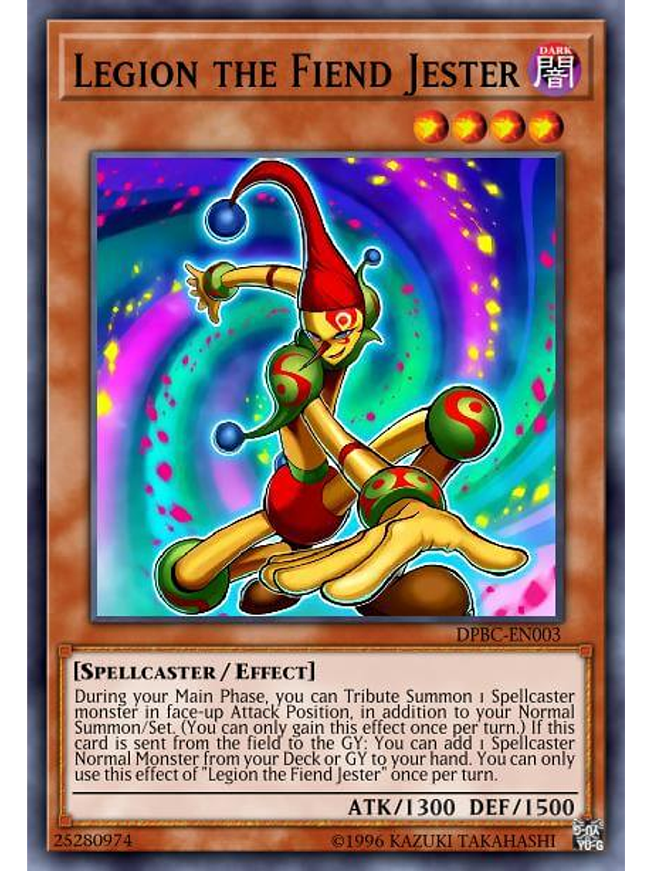 Legion the Fiend Jester - SBC1-ENG07 - Common 1st Edition 1