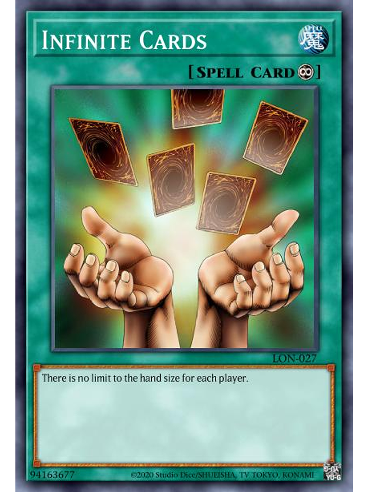 Infinite Cards - SBC1-ENH13 - Common 1st Edition 1