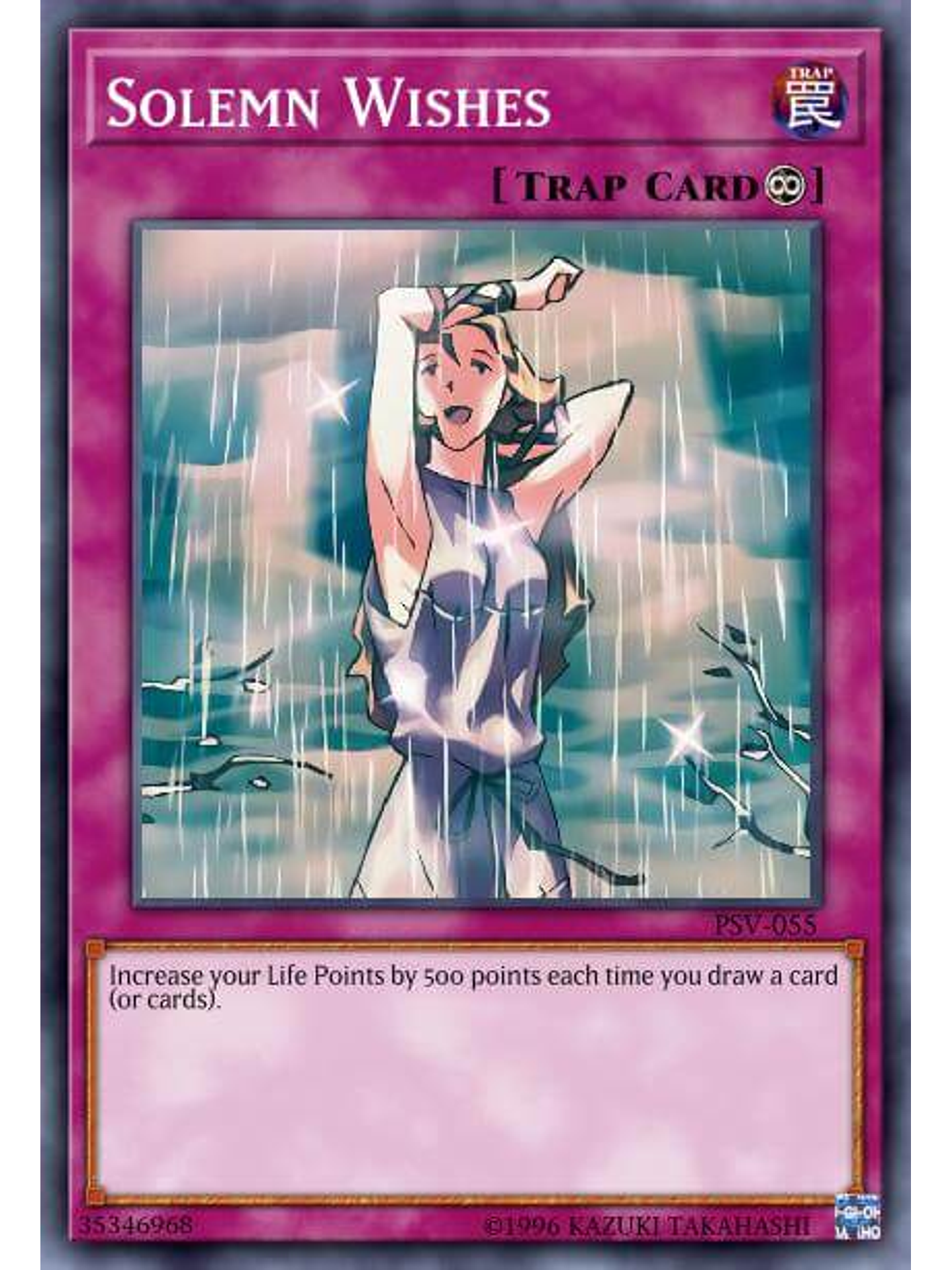 Solemn Wishes - SBC1-ENH17 - Common 1st Edition 1