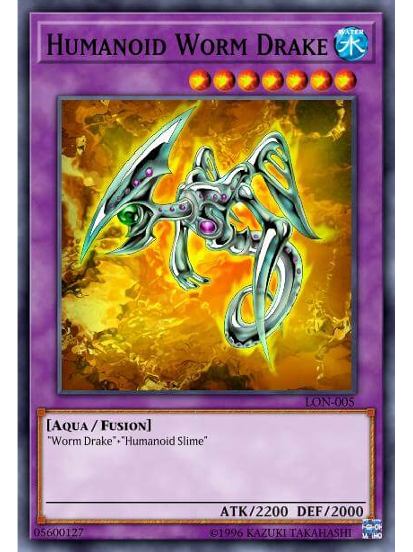 Humanoid Worm Drake - SBC1-ENH19 - Common 1st Edition 1