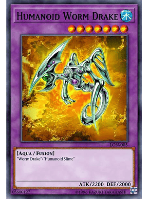 Humanoid Worm Drake - SBC1-ENH19 - Common 1st Edition