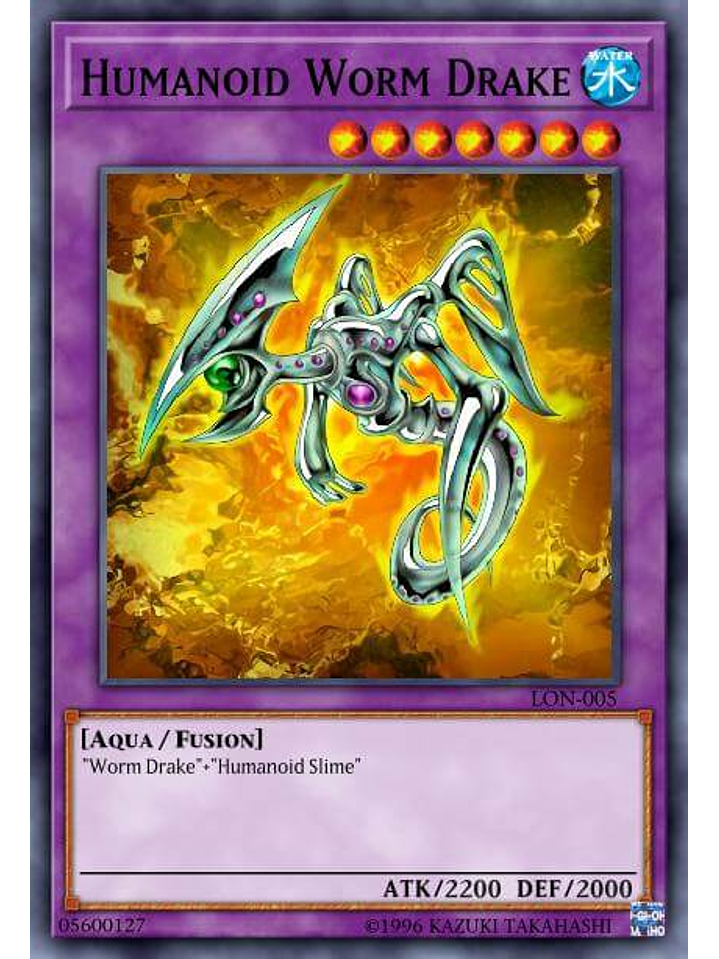 Humanoid Worm Drake - SBC1-ENH19 - Common 1st Edition 1