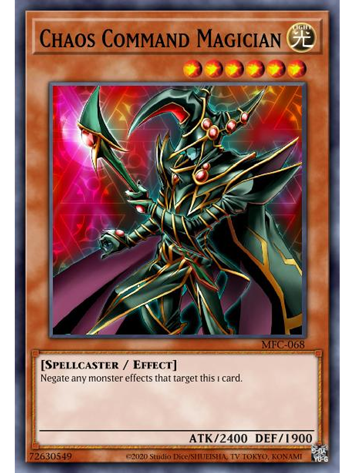 Chaos Command Magician - SBC1-ENI03 - Common 1st Edition 1