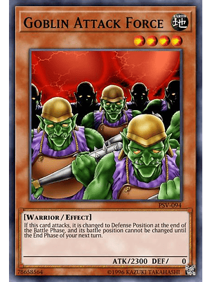 Goblin Attack Force - SBC1-ENI06 - Common 1st Edition