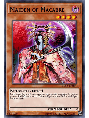 Maiden of Macabre - SBC1-ENI07 - Common 1st Edition