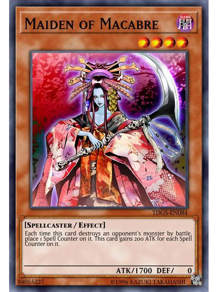 Maiden of Macabre - SBC1-ENI07 - Common 1st Edition 1