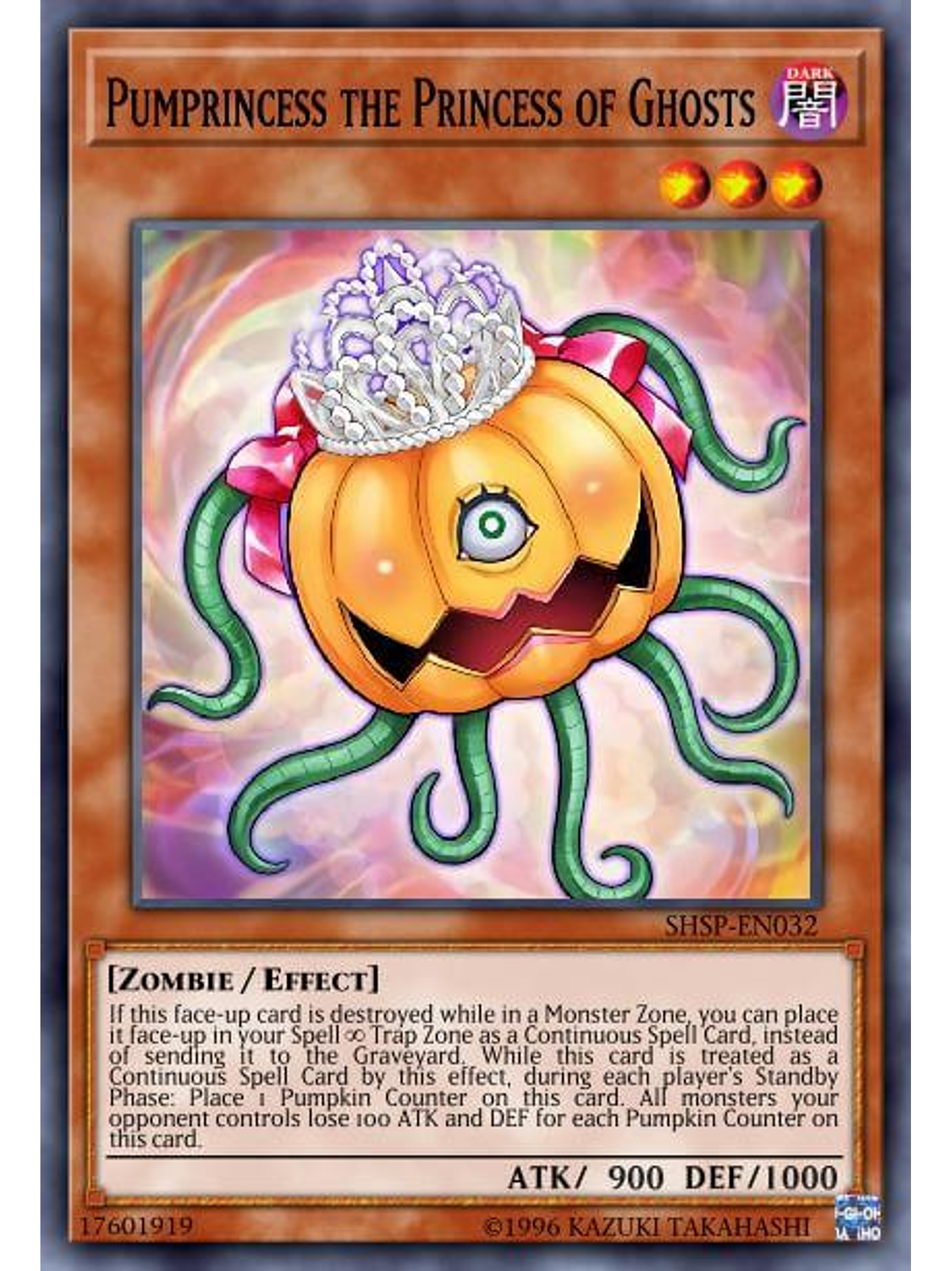 Pumprincess the Princess of Ghosts - SBC1-ENI09 - Common 1st Edition 1