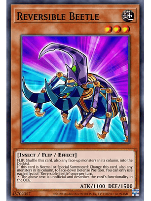 Reversible Beetle - SBC1-ENI11 - Common 1st Edition