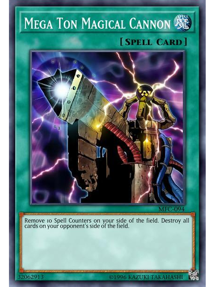 Mega Ton Magical Cannon - SBC1-ENI18 - Common 1st Edition 1