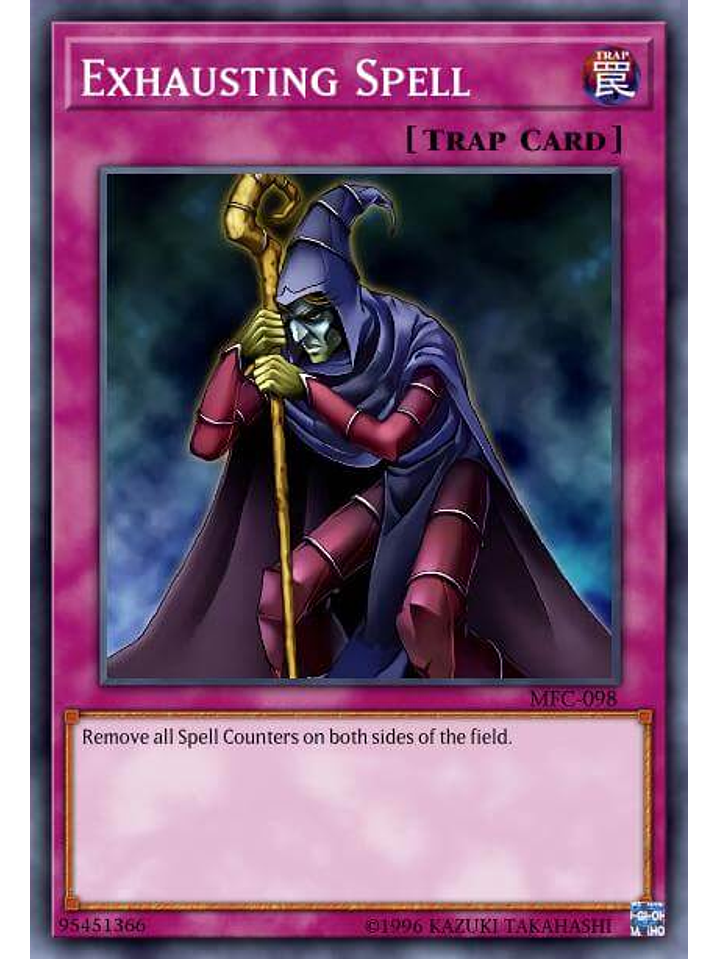 Exhausting Spell - SBC1-ENI21 - Common 1st Edition 1