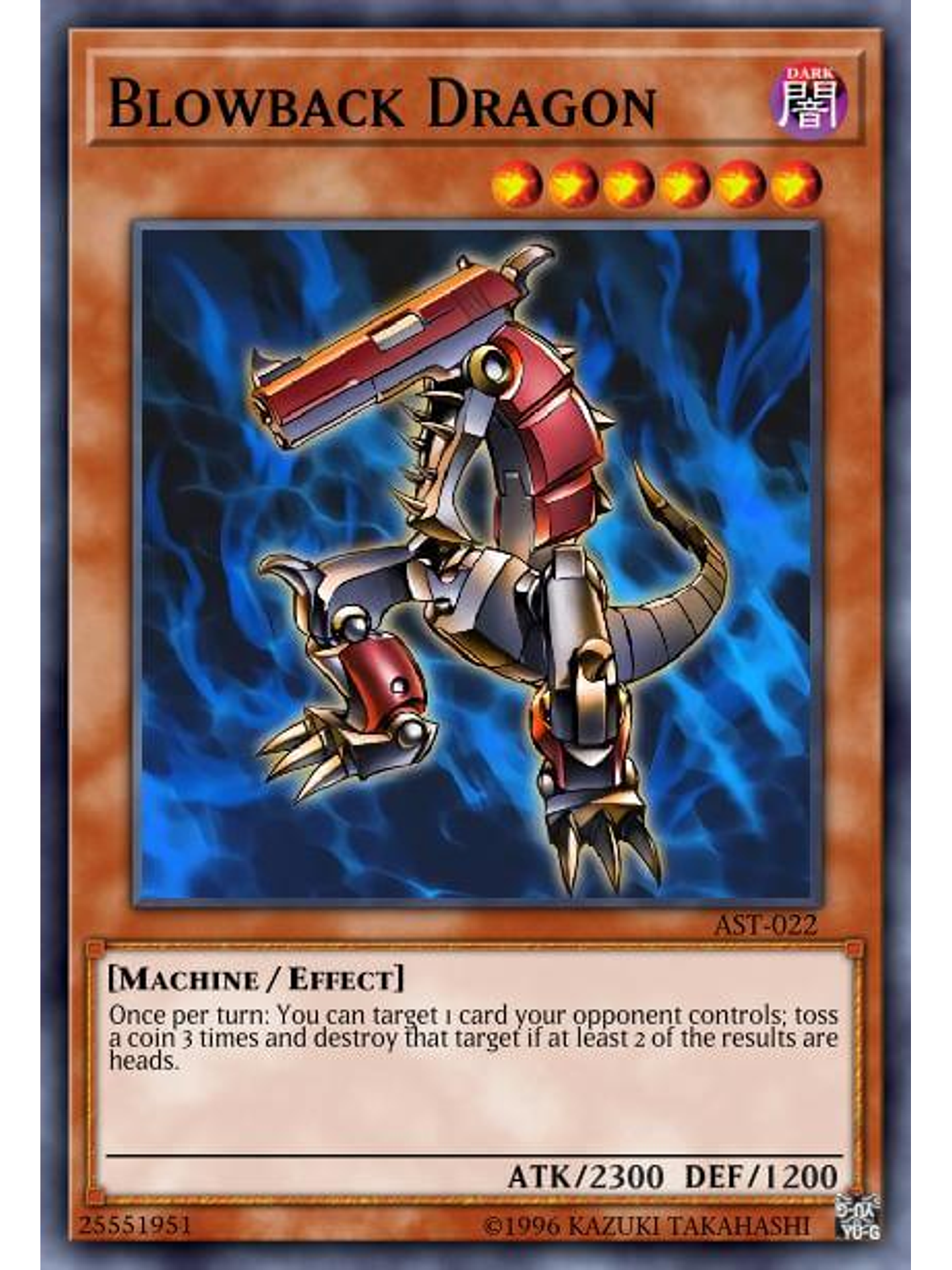 Blowback Dragon - SBC1-ENI23 - Common 1st Edition 1