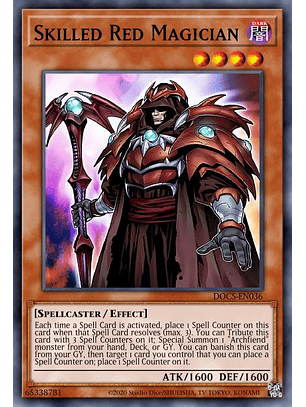 Skilled Red Magician - SBC1-ENI26 - Common 1st Edition