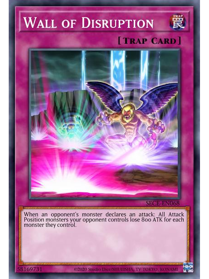 Wall of Disruption - SBC1-ENI33 - Common 1st Edition 1