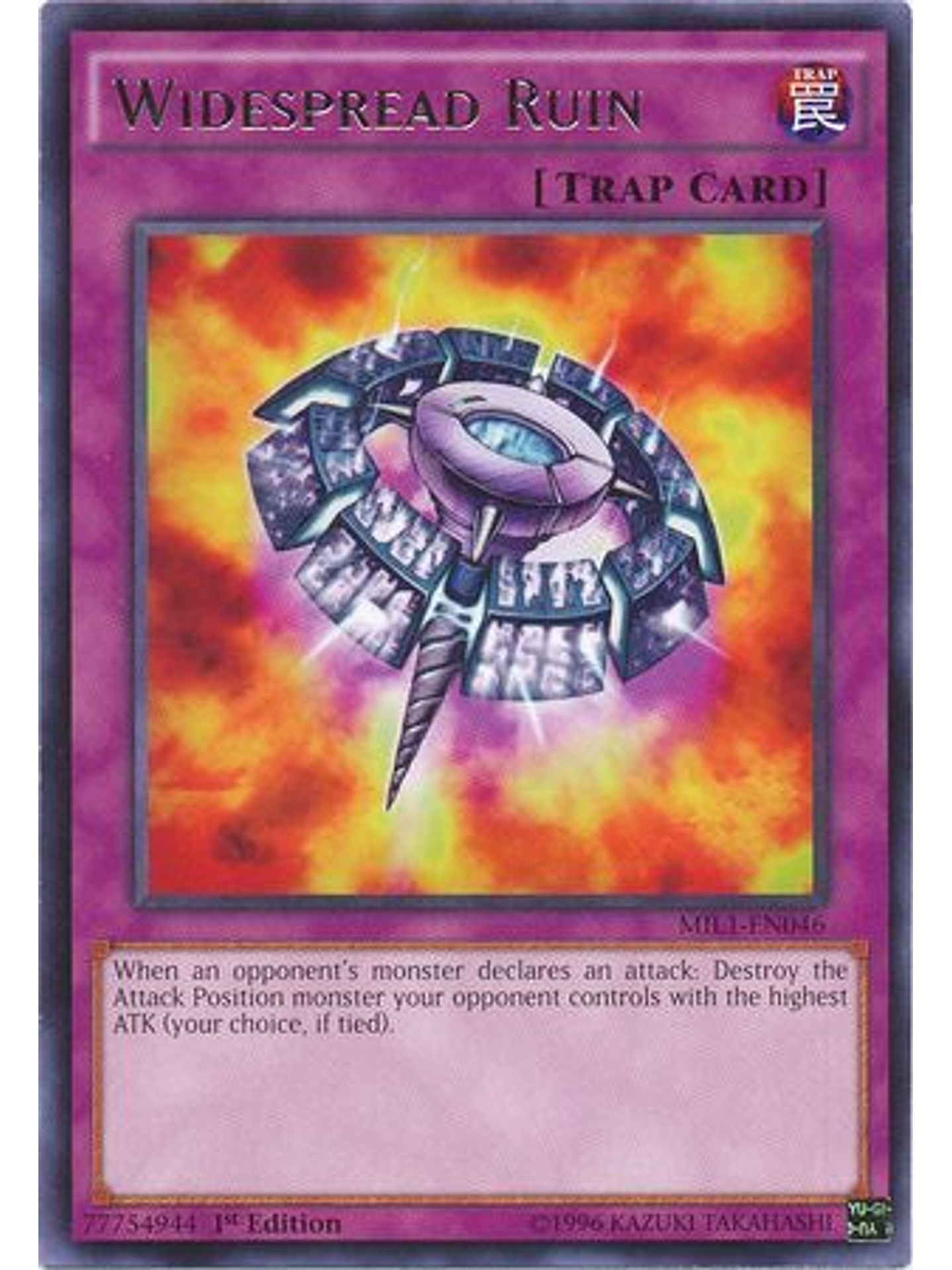 Widespread Ruin - SBC1-END20 - Common 1st Edition 1