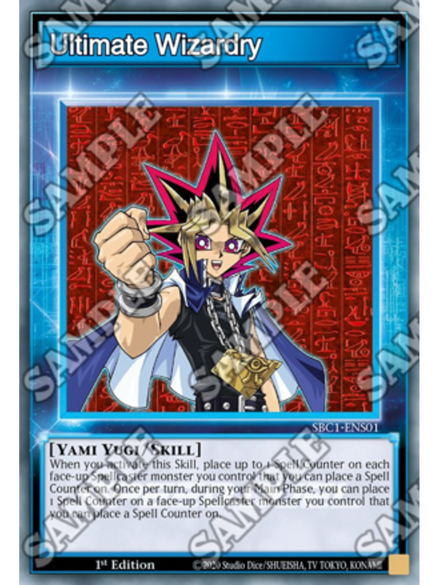 Ultimate Wizardry - SBC1-ENS01 - Common 1st Edition 1