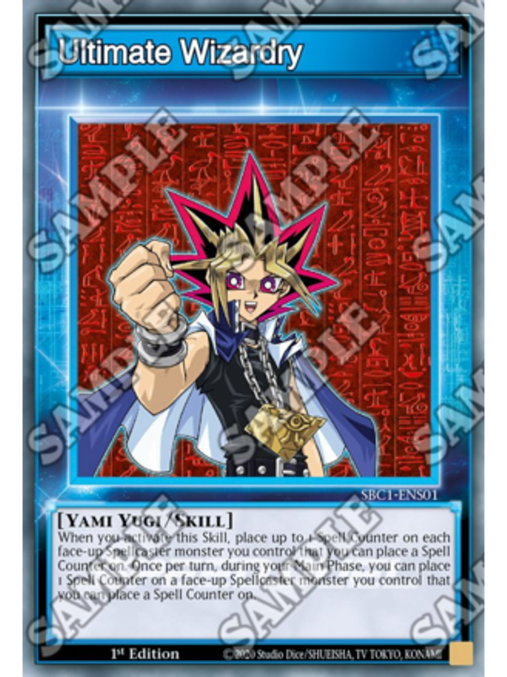 Ultimate Wizardry - SBC1-ENS01 - Common 1st Edition 1