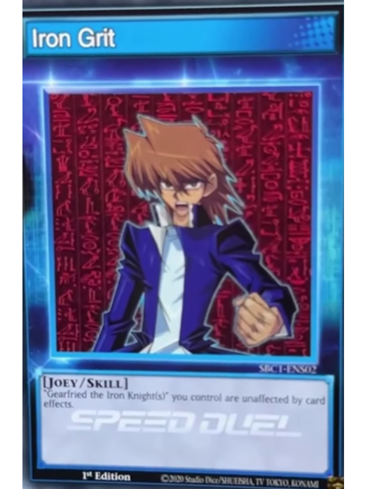 Iron Grit - SBC1-ENS02 - Common 1st Edition 1