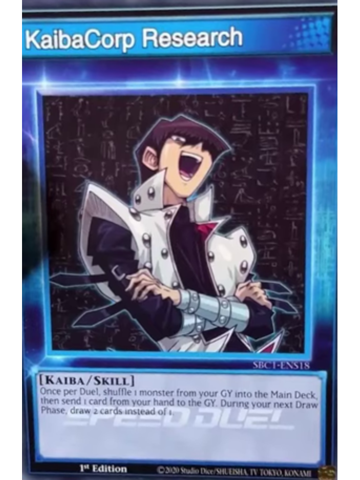 KaibaCorp Research - SBC1-ENS18 - Common 1st Edition 1