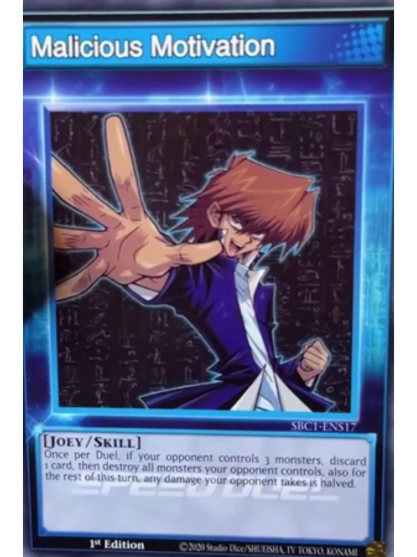 Malicious Motivation - SBC1-ENS17 - Common 1st Edition 1