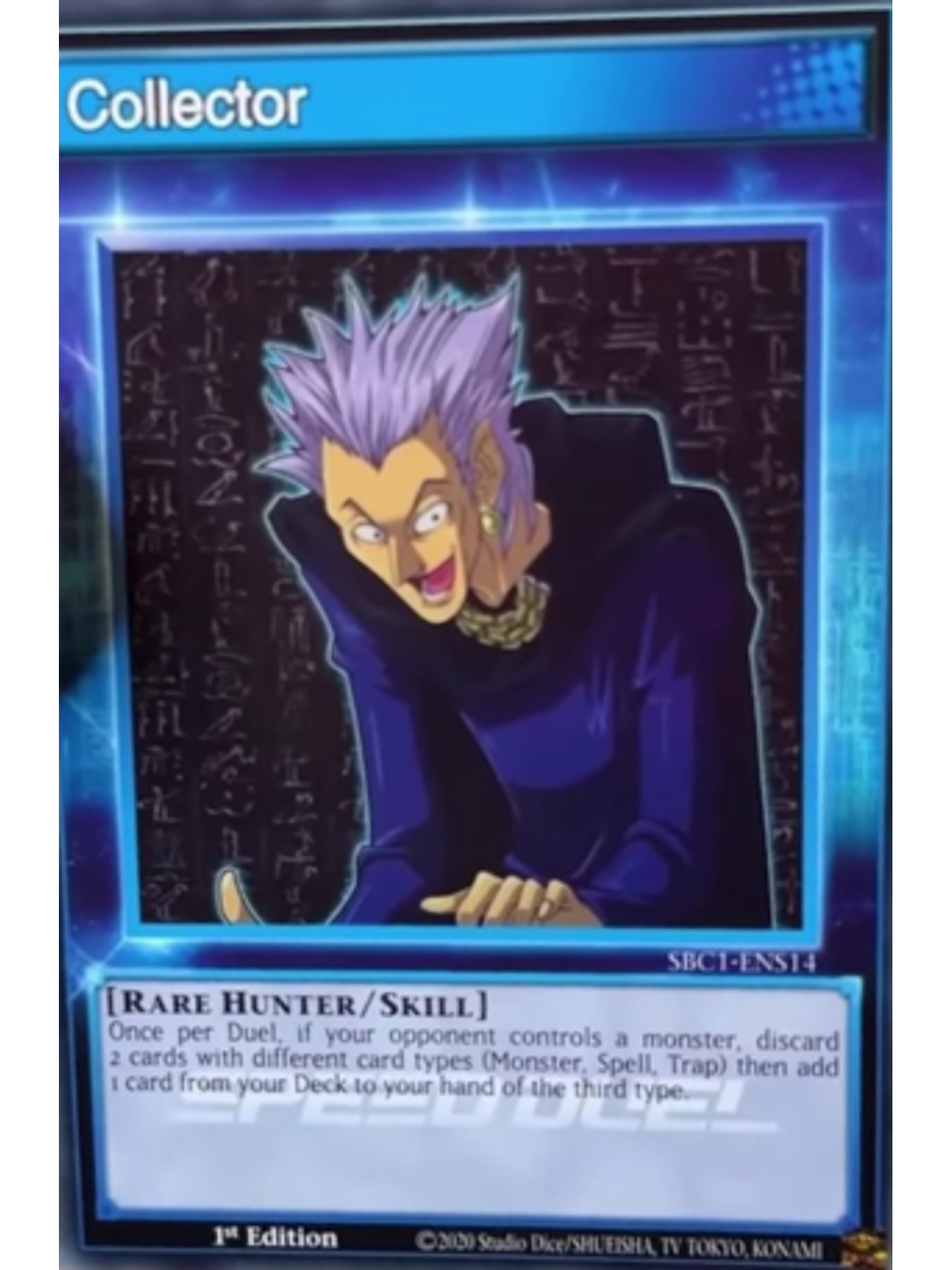 Collector - SBC1-ENS14 - Common 1st Edition 1