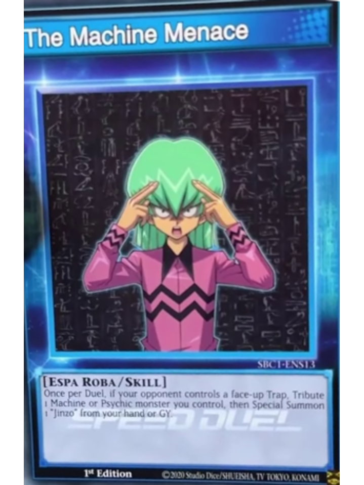 The Machine Menace - SBC1-ENS13 - Common 1st Edition 1