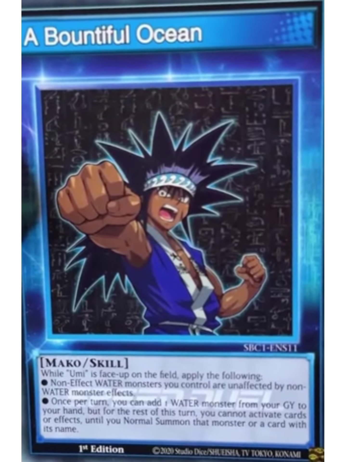 A Bountiful Ocean - SBC1-ENS11 - Common 1st Edition 1