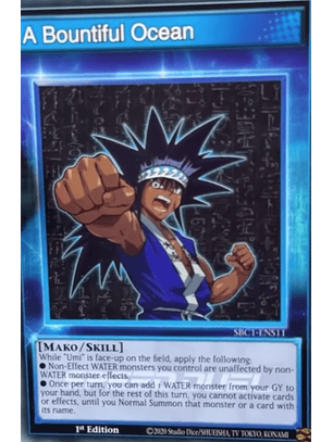 A Bountiful Ocean - SBC1-ENS11 - Common 1st Edition