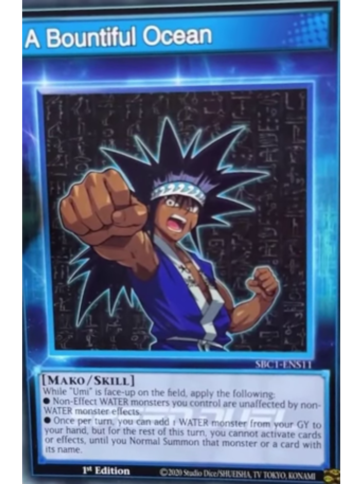 A Bountiful Ocean - SBC1-ENS11 - Common 1st Edition 1