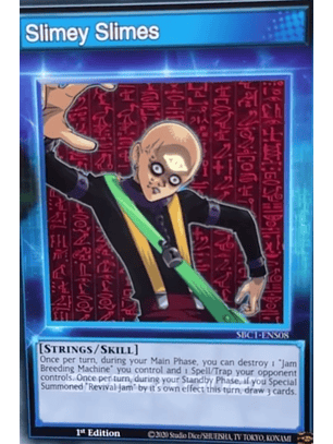 Slimey Slimes - SBC1-ENS08 - Common 1st Edition