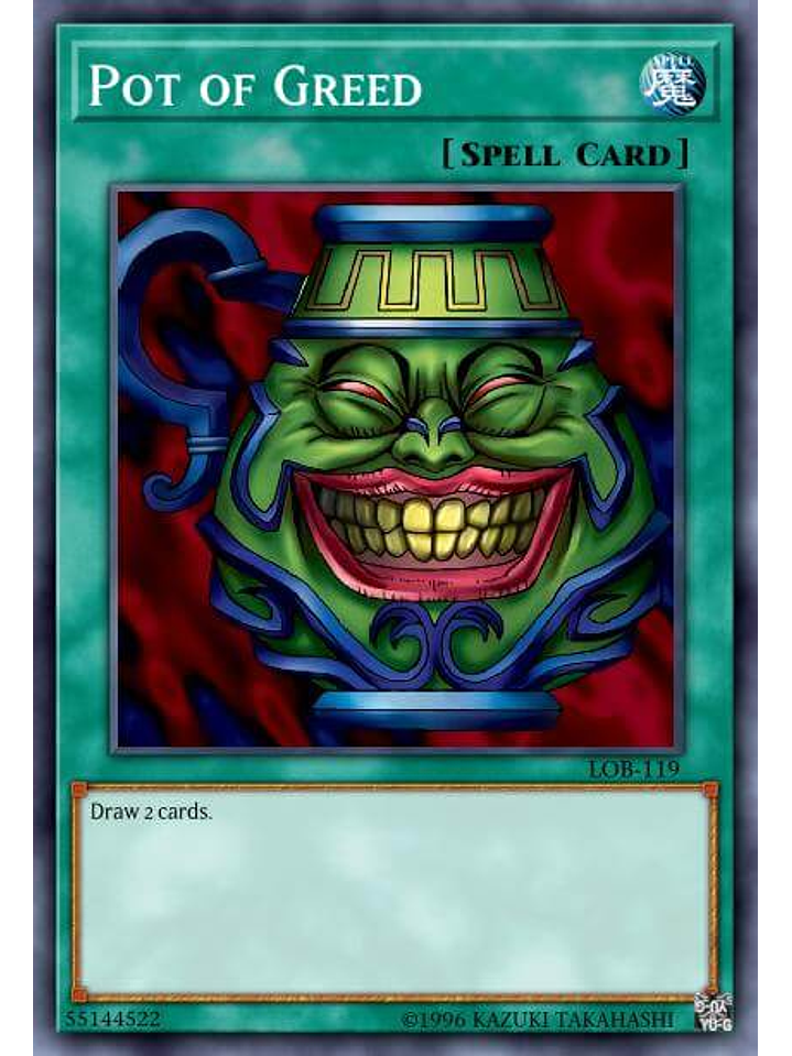 Pot of Greed - TBC1-EN001 - Ultra Rare 1