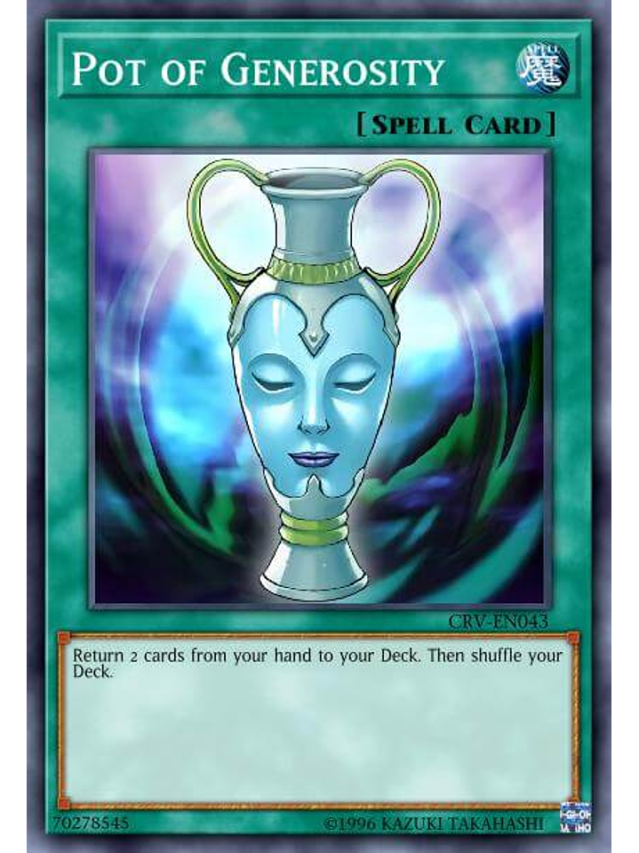 Pot of Generosity - TBC1-EN002 - Ultra Rare 1