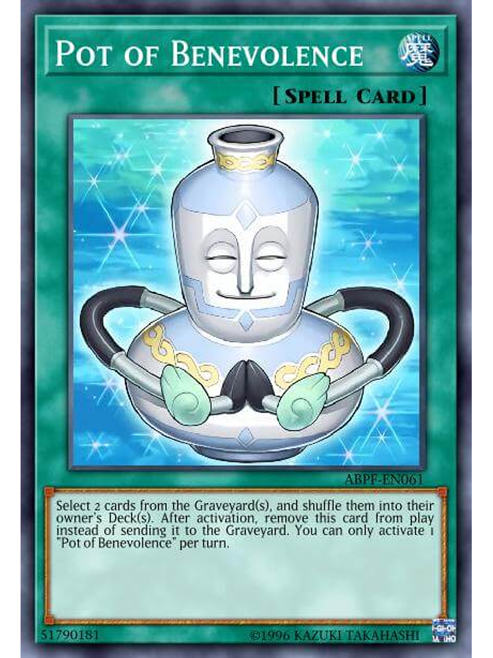 Pot of Benevolence - TBC1-EN004 - Ultra Rare 1