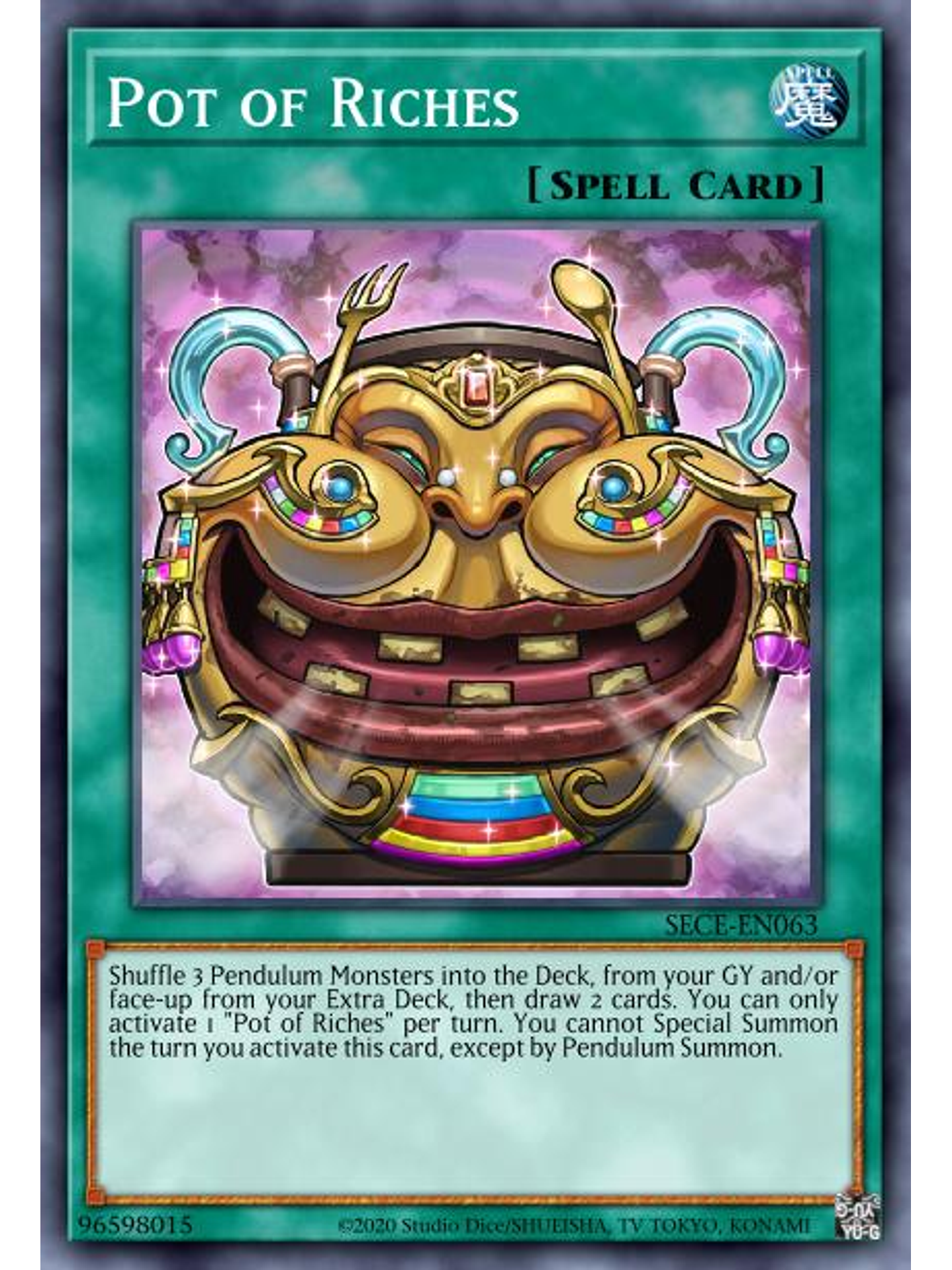 Pot of Riches - TBC1-EN005 - Ultra Rare 1